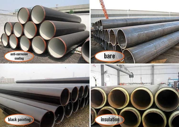 700mm ASTM A252 Grade2 Carbon High Quality LSAW Steel Pipe