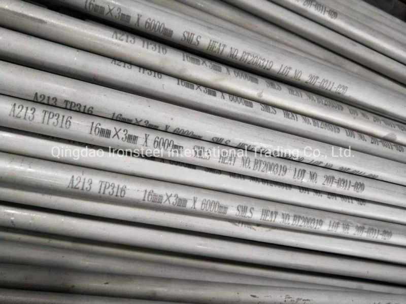 ASTM A312 TP304/304L Seamless Welded Stainless Steel Pipe Ss Pipe Stainless Tubes