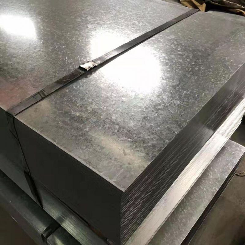 SGCC Hot Dipped Dx51d Z275 Zero Spangle Zinc Coated Galvanised Steel Plate Galvanized Steel Sheet