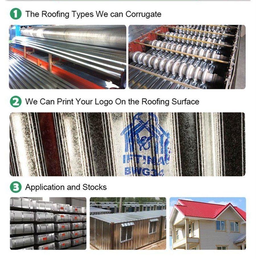 Factory Direct Aluzinc/Zinc Corrugated Metal Roofing Sheet with Low Price