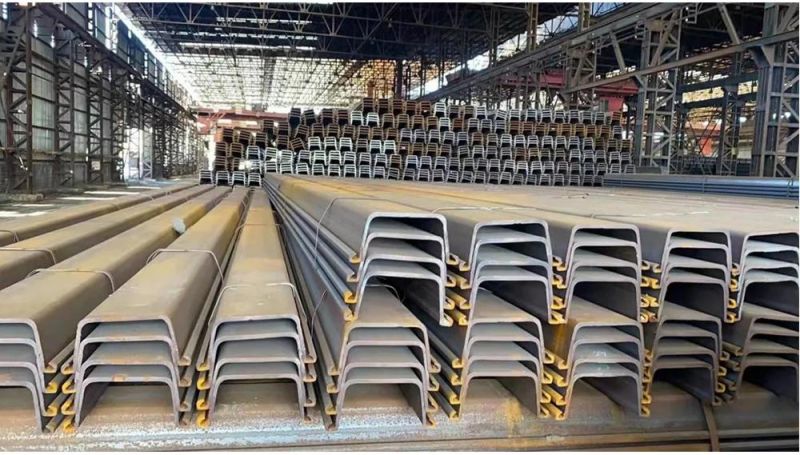 Hot Sale Building Material Steel Sheet Piles for Building Material