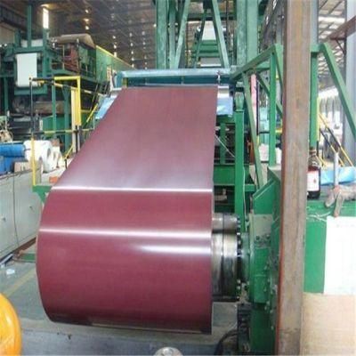 China Manufactured 0.6mm Thick Dx51d Z100 Color Coated Steel Coil