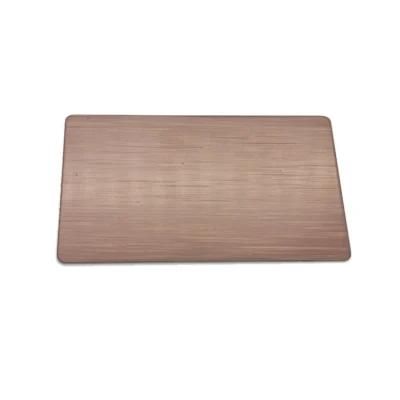 Factory Direct Chrome PVD Color Coated Polished Ba 1220X2440mm Inox Sheet