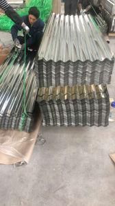Building Material Bwg34 PPGI Color Coated Prepainted Steel Metal Roof Sheet Gi Galvanized Corrugated Sheet Roofing Sheet