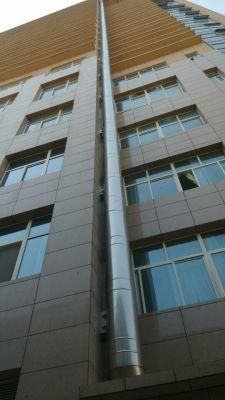 Double Wall Stainless Steel Pre-Fabricated Commercial Chimney Hotel Chimney