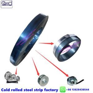 Heat Treatment Blue Tempered Steel Strip for Rolling Shutter Spring