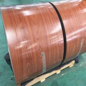 Wood Grain Pre-Painted Steel for Garage Doors