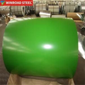 Color Coated Corrugated Roof Gi Sheet 1200mm PPGI Prepainted Steel Coil
