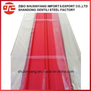 0.12-0.8mm Regular Spangle Corrugated Steel Sheet for Roofing