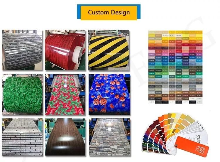 Prepainted Galvanized Steel Coil Metal Roofing Sheets PPGI From China