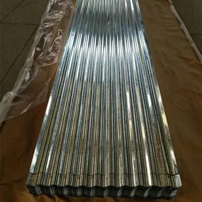 DC01 Galvanized Steel Sheet Corrugated Steel Roofing Sheet / Zinc Metal Corrugated Roofing Sheet