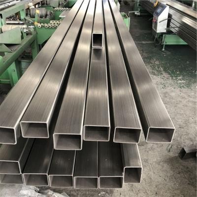 314 304 316 Cold Rolled Thin Wall Thickness Stainless Steel Square Pipe