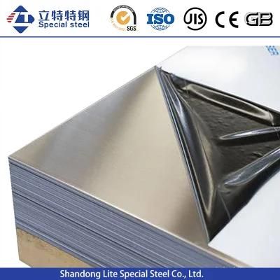 ASTM 301 304 321 316 309S 310S 317L 347H S31603 316ti Cold Rolled Stainless Plain Plate Stainless Steel Sheet 2b No. 1 Surface