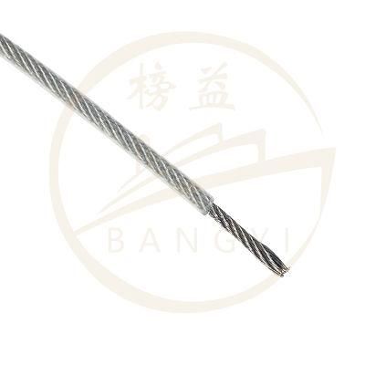 PVC Coated Galvanized Stainless Steel Wire Rope 3 mm 4 mm 5 mm