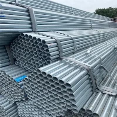 Galvanized Steel Pipe Tube 1.5mm Thickness Hot DIP Galvanized Steel Round Steel Pipe