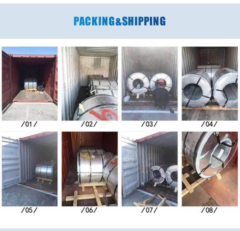 Factory Direct Supply Dx51d Hot Dipped Galvanized Steel Coil, Z275 Galvanized Steel, G90 Galvanized Steel Sheet Price