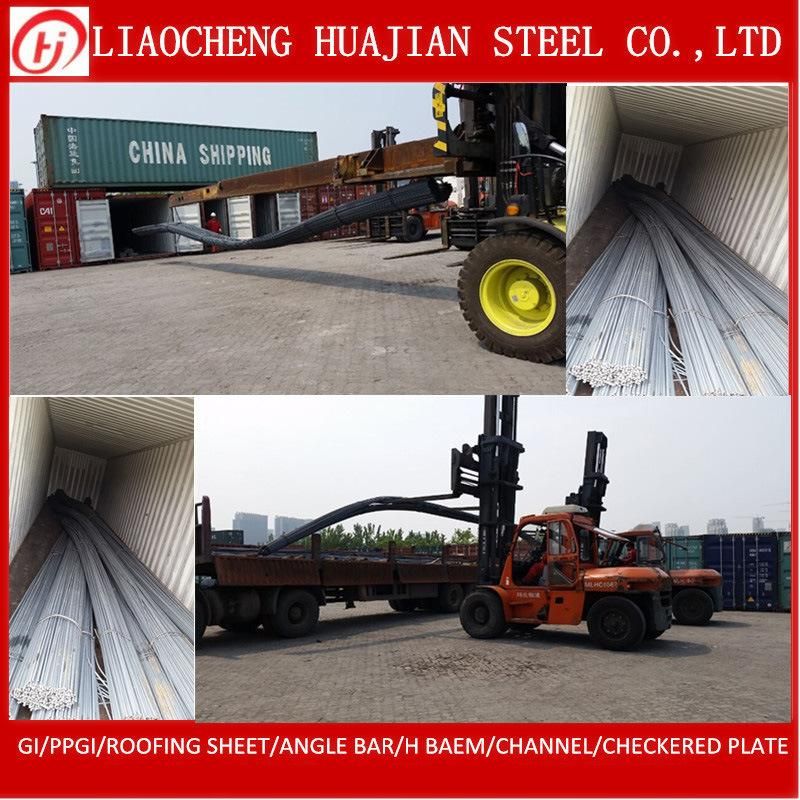 GB Standard 20mm Deformed Steel Rebar in Warehouse