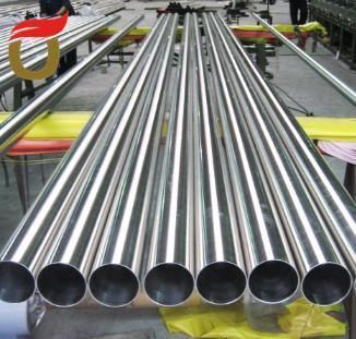 Manufacture Polished Cold Rolled 0.12-2.0mm*600-1500mm Materials Pipe Building Material Stainless Steel Tube