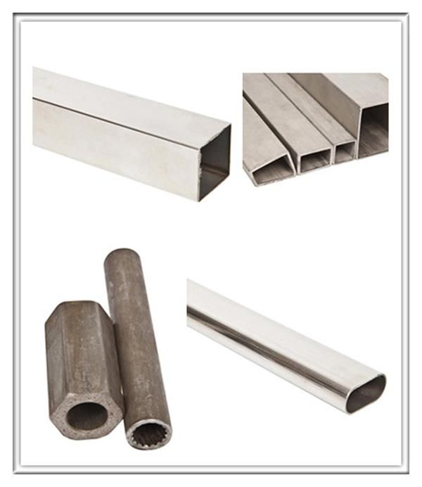 201/202/304/316 Welded Stainless Steel Special Shape Tube