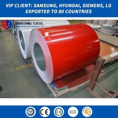 ASTM En JIS PPGI Steel Sheets Pre-Painted Galvanized Steel Coil Sheet