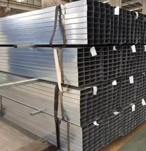Shandong Supplier Hot Sale Black Pipe Price 10X10 25X25 to 200X200 Shs Hollow Square Carbon Steel Tube