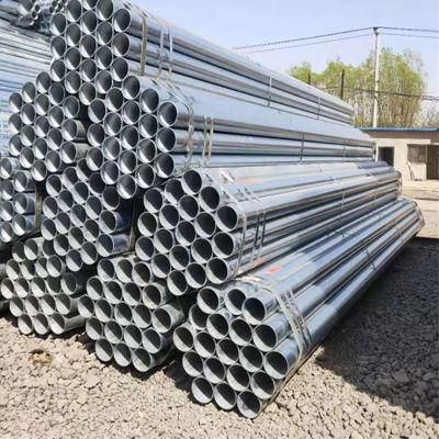 Hot Dipped Galvanized Round Steel Pipe/Gi Pipe/Galvanised Tube