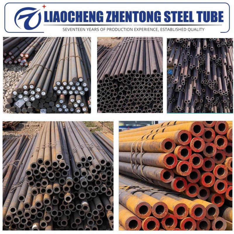 Factory Seamless Pipe Carbon and 1.0425 Carbon Steel Tube