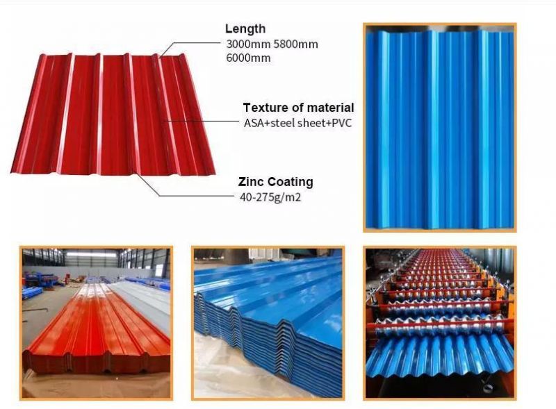 High Strength Cold Rolled PPGI Color Coated Steel Roofing Sheet for Building
