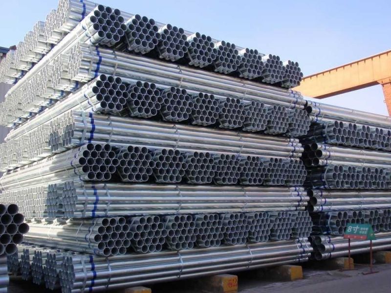 Hot Roll Pre-Galvanized Round Steel Pipe with Good Price