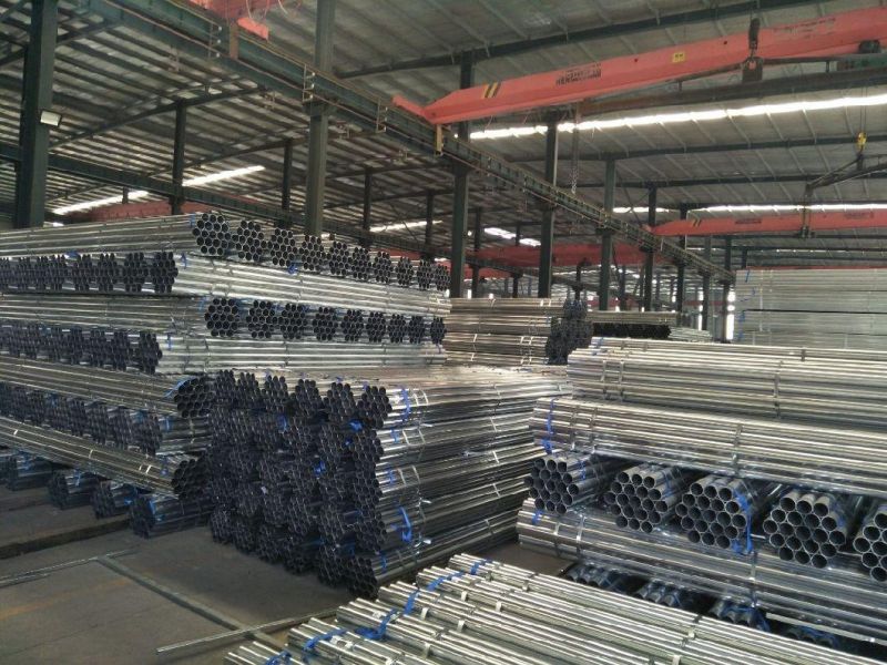 High Quality BS1387 3 Inch Hot DIP Galvanized Steel Round Pipe Structural Gi Steel Pipe