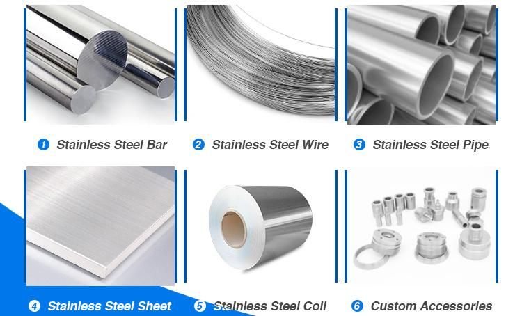Factory Manufacture Various 316L 321 Stainless Steel Rod Bar Square Rod