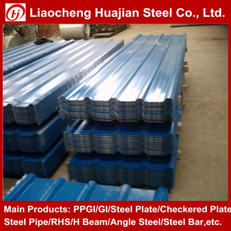 Dx51d Hot Dipped Galvanized Corrugated Steel Sheet for Roofing