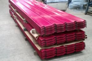 PPGL Prepainted Zincalume Galvalume Corrugated Steel Sheet for Roof
