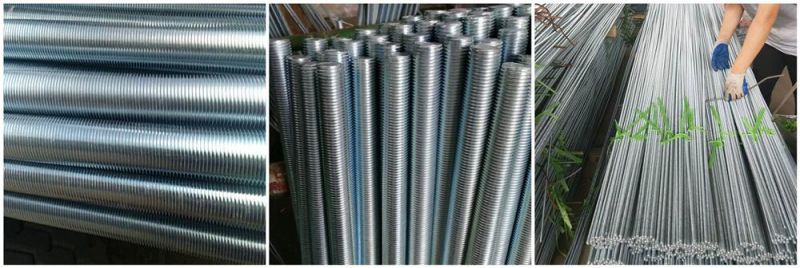 ASTM A193 Grade B7 B7m B16 B8 B8m Full Threaded Rods