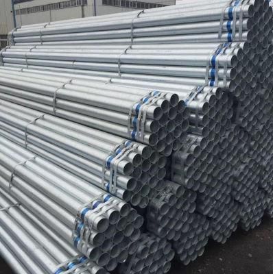 ASTM A53 Gr. a/B ERW 48mm Sch40 Hot Rolled Galvanized Steel Pipe 1 1/2 Inch Price