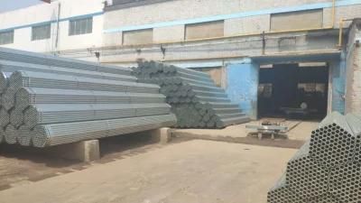 ERW Carbon Construction Steel Pipe Galvanized Welded Pipe
