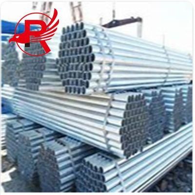 A53 Q235 Q345 Hot DIP 5 Inch DN125 DN45 DN20 ASTM A106 A36 Zn40-275g Round Galvanized Steel Pipe