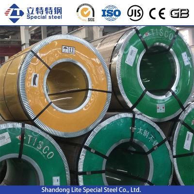 China PVD Film Matte Sheet 2b Ba Mirror 8K No. 1 No. 4 Hl Surface Cold Stainless Steel Strip Hot Rolled Coil