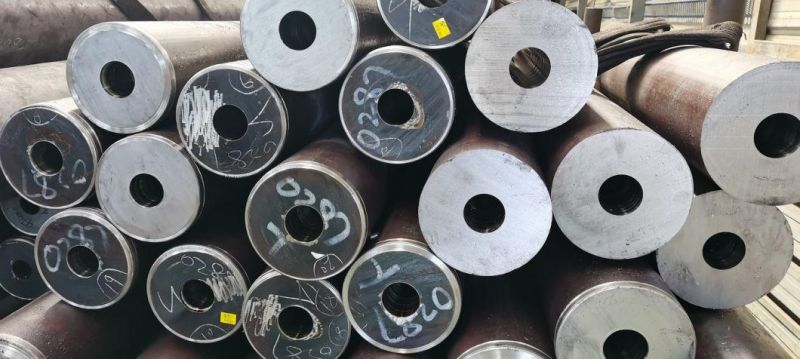 AISI SAE 4130 4140 4145 4145h 4340 42CrMo Forged Machined Turned Alloy API 7 Steel Drill Pipe Stem Rod Hollow Solid Bar Q+T Quenched Normalized and Tempered