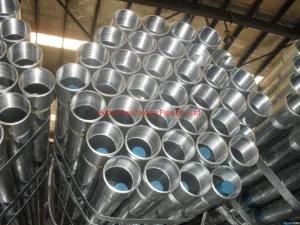 Customized BS1387 ASTM A53 Hot Dipped Galvanized Steel Pipe with Threaded End and Plastic Caps Standard BS1387, ASTM A500,