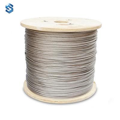 304 7*19 Good Toughness Stainless Steel Wire Rope 10.0 mm Stainless Steel Cable