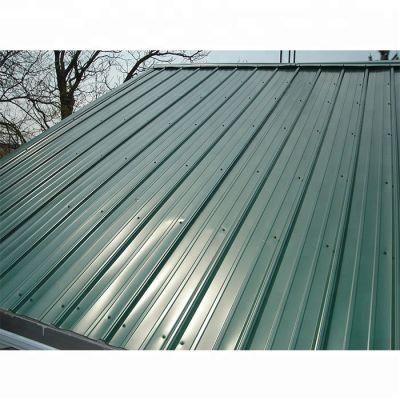 Cold Rolled Prepainted Color Coated Corrugated Steel Roofing Sheet for Construction