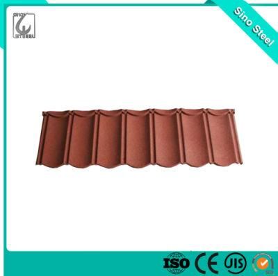 High Quality Watercraft Acrylic Resin Stone Coated Metal Roof Tiles