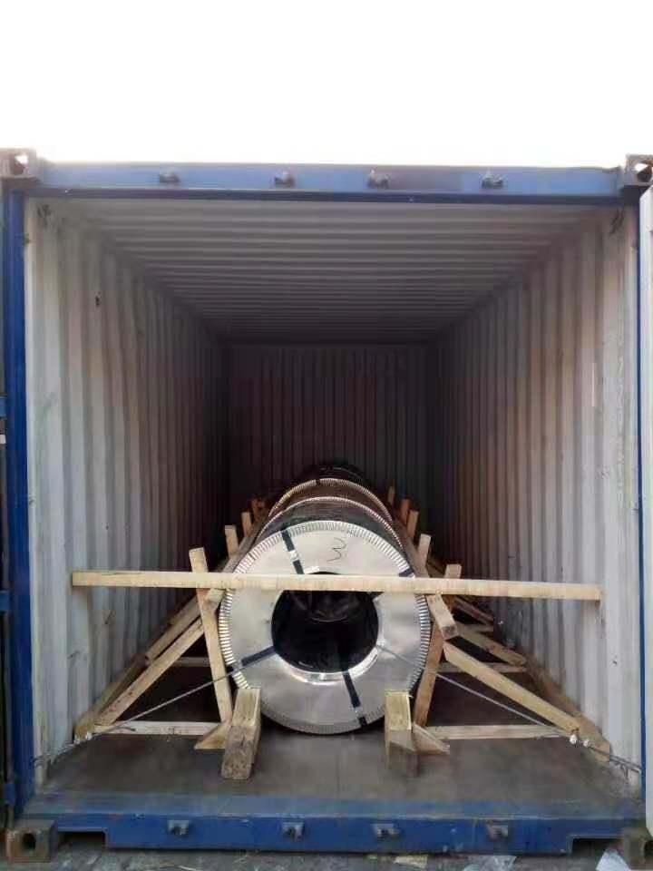 Dx51d 120g Zinc Coated Gi Steel Spangle Galvanized Steel Coil for Roofing Building