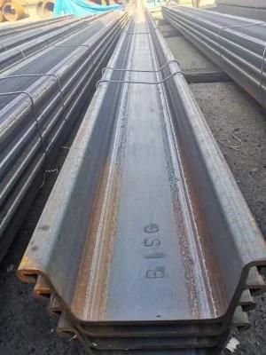 Hot Rolled Type 2 400mm*100mm*10.5mm Steel Sheet Pile/Steel Sheet Piling/U-Shaped Steel Sheet Pile to Philippine
