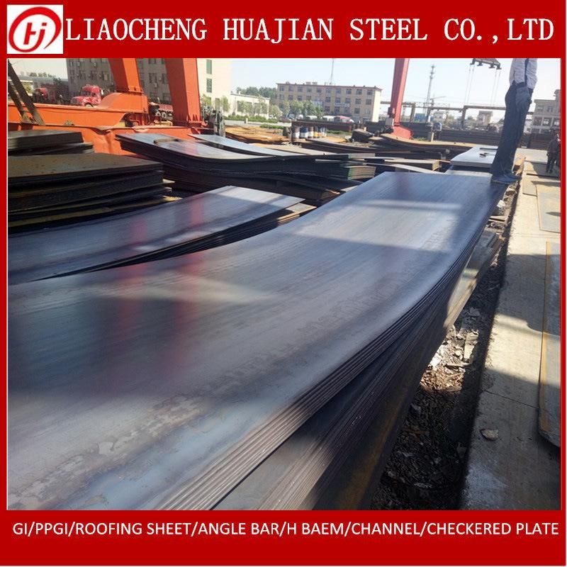 A36 S235jr Ss400 Q235B Q345b Hot Rolled Mild Iron Plate Metal Carbon Steel Sheet for Building Material