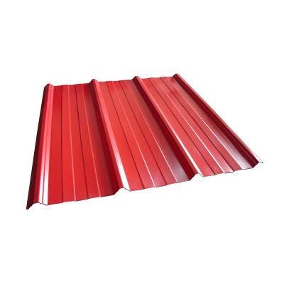 Resin Tile Metal Galvanized 120g Corrugated Steel Color Sheet for Roofing