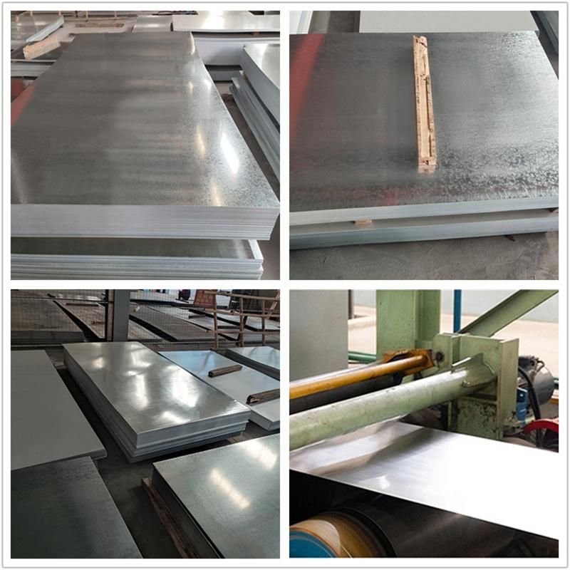 Q195 Q235 SGCC Secc Sgch Sghc Sgh340 Regular Spangle Galvanized Steel/Gi Steel Plate