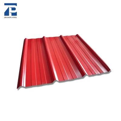 Colorful PVDF UV Resistance Durable Prepainted Color Painted Pre-Painted Galvanized Galvalumed Steel Roof Sheet Metal Roofing Sheet Roof Tile