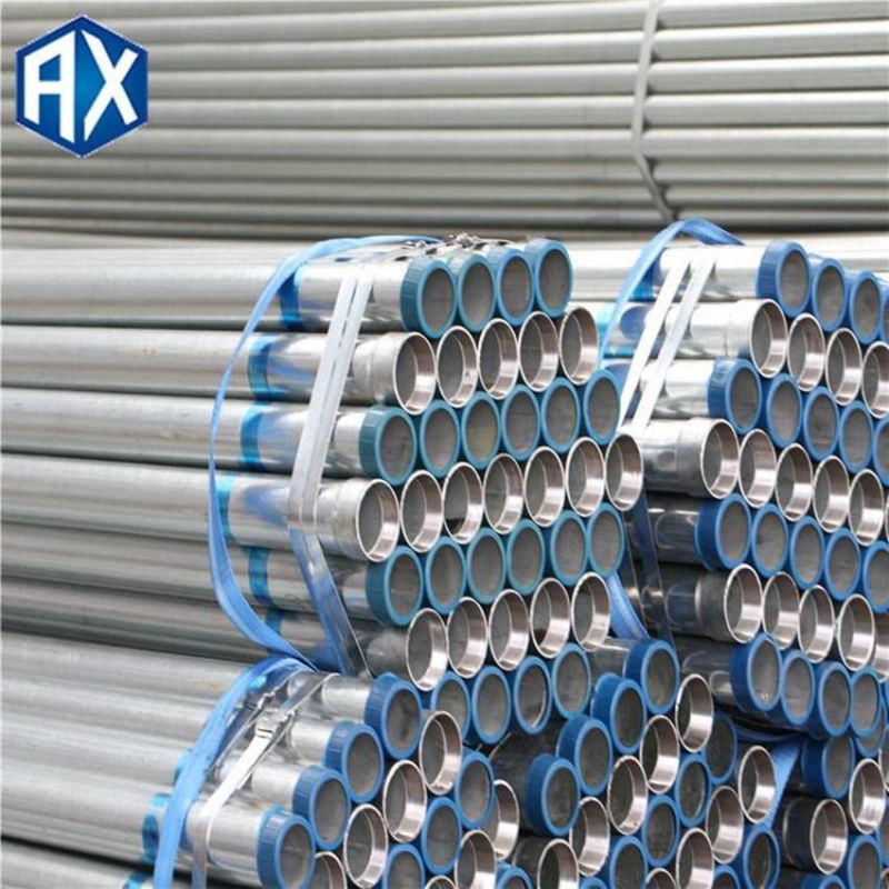 Hot Rolled Q235 Galvanized Round Steel Tubes/Pipes